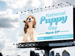 Pet Valu large billboard banner